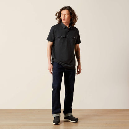 Ariat Exclusive | Men Retro Western Snap Polo