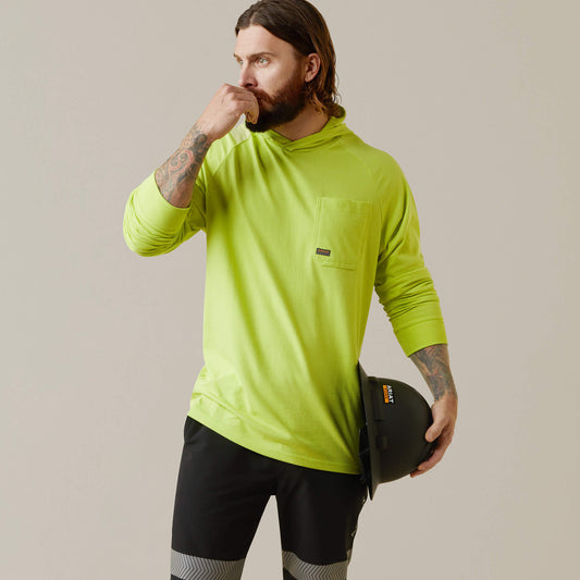 Ariat Trending | Men Rebar Cotton Strong Hooded T-Shirt