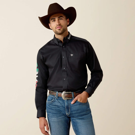 Ariat Best Seller | Men Team Logo Twill Classic Fit Shirt