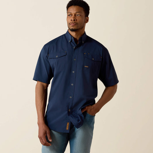 Ariat Premium | Men Rebar Made Tough VentTEK DuraStretch Work Shirt