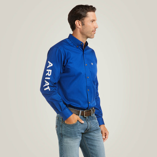 Ariat Recommended | Men Team Logo Twill Fitted Shirt