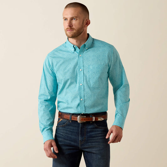 Ariat Popular | Men Wrinkle Free Cormac Fitted Shirt