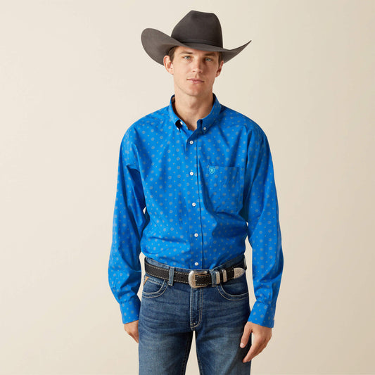 Ariat Best Seller | Men Wrinkle Free Carter Classic Fit Shirt