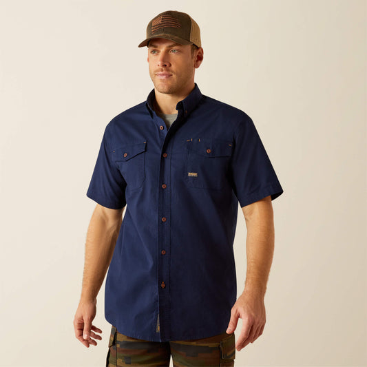 Ariat Recommended | Men Rebar Made Tough DuraStretch Work Shirt