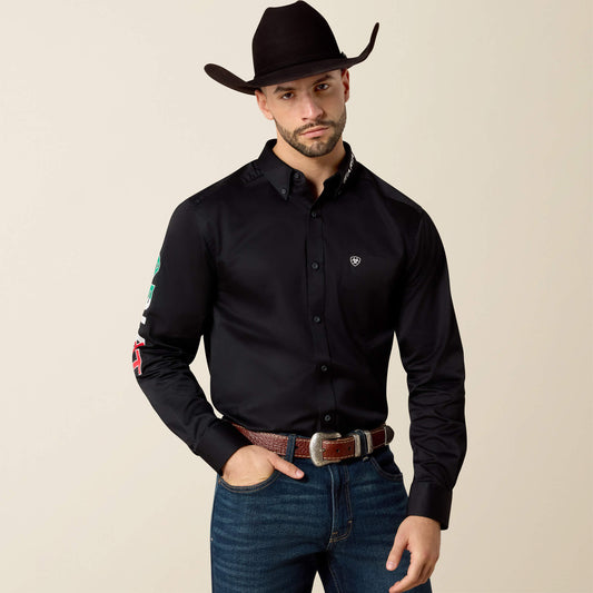 Ariat Premium | Men Team Logo Twill Fitted Shirt