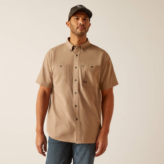 Ariat Recommended | Men Rebar Made Tough 360 Airflow Work Shirt