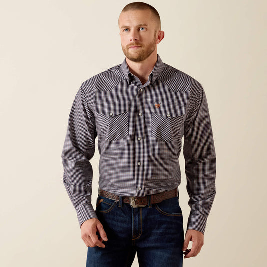 Ariat Featured | Men Wrinkle Free Adonis Classic Fit Snap Shirt
