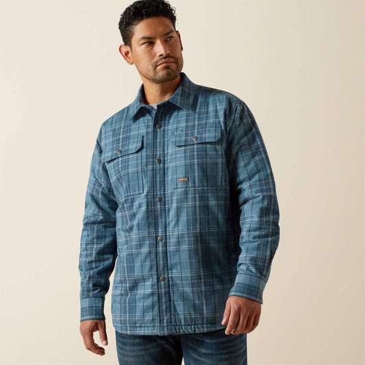 Ariat Recommended | Men Rebar Flannel Insulated Shirt Jacket