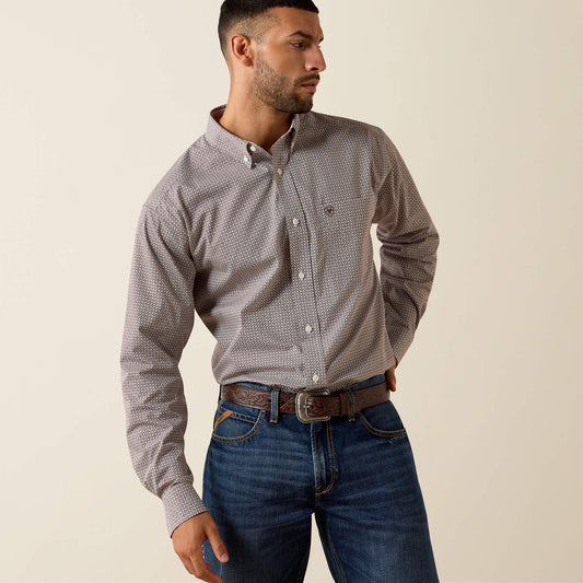 Ariat New | Men Wrinkle Free Alden Classic Fit Shirt