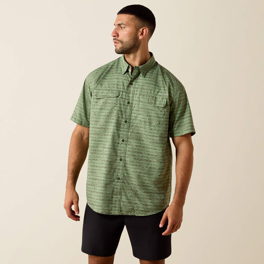 Ariat Featured | Men Printed VentTEK Outbound Classic Fit Shirt