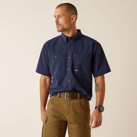 Ariat Best Seller | Men Rebar Made Tough 360 Airflow Work Shirt