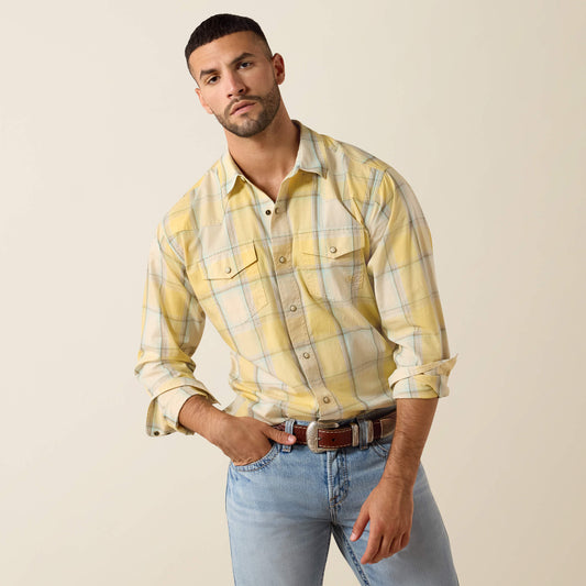 Ariat Premium | Men Retro Hux Fitted Snap Shirt
