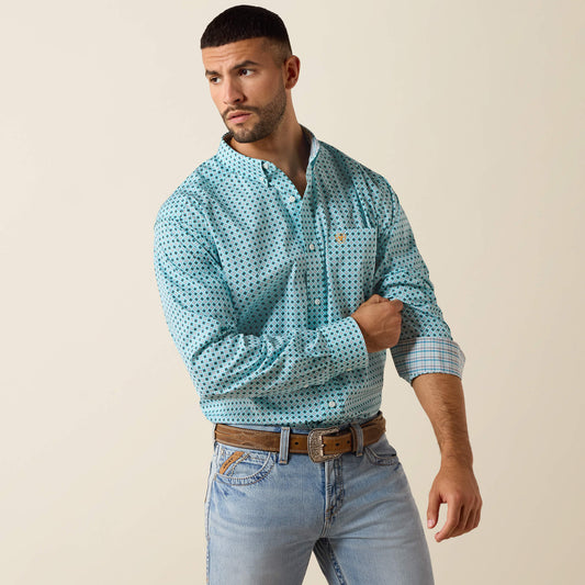 Ariat Featured | Men Wrinkle Free Andy Classic Fit Shirt