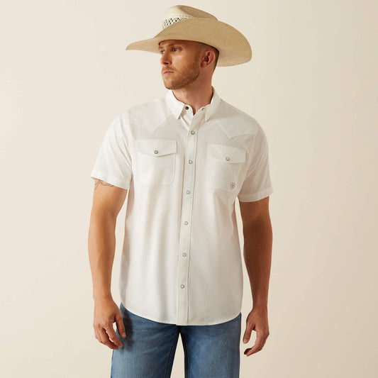 Ariat Popular | Men VentTEK Western Fitted Snap Shirt
