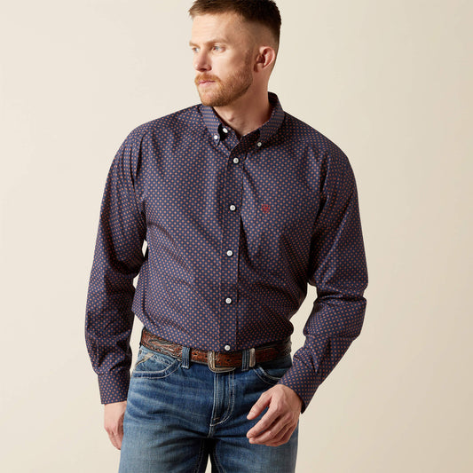 Ariat Exclusive | Men Wrinkle Free Briggs Classic Fit Shirt