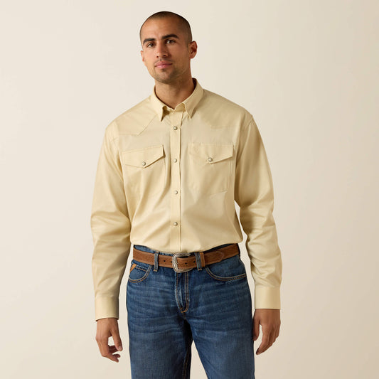 Ariat Recommended | Men Lightweight Twill Classic Fit Snap Shirt