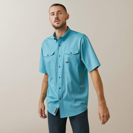 Ariat Trending | Men Rebar Made Tough VentTEK DuraStretch Work Shirt