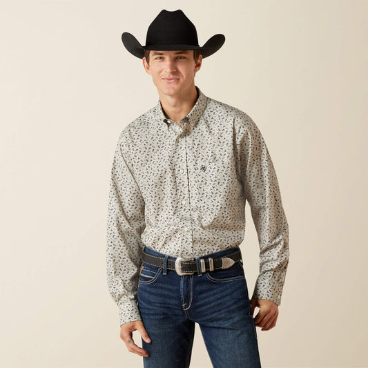 Ariat Best Seller | Men Wrinkle Free Charles Classic Fit Shirt