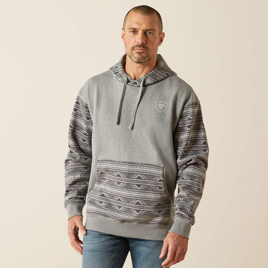 Ariat Trending | Men Southwestern Color Block Hoodie
