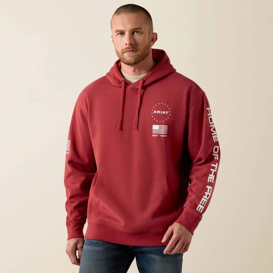 Ariat Best Seller | Men Ariat Sponsor Patriot Hoodie