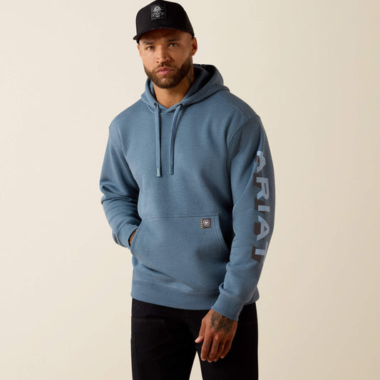 Ariat Featured | Men Rebar Lightweight Logo Hoodie