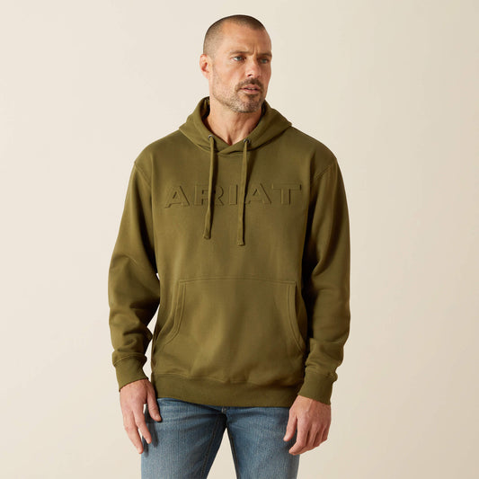 Ariat Exclusive | Men Ariat Embossed Logo Hoodie