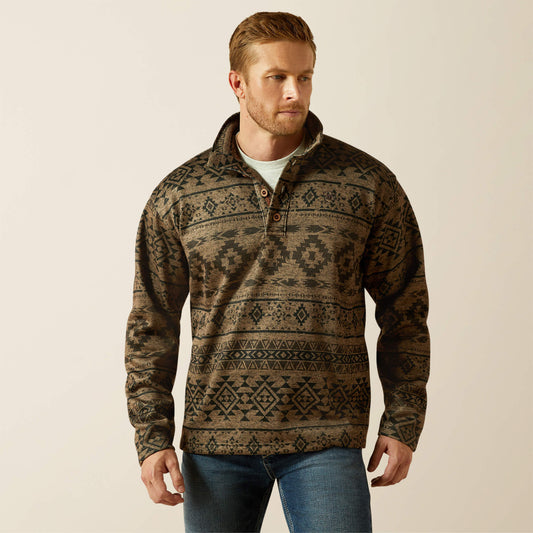 Ariat Popular | Men Caldwell 1/4 Button Sweater