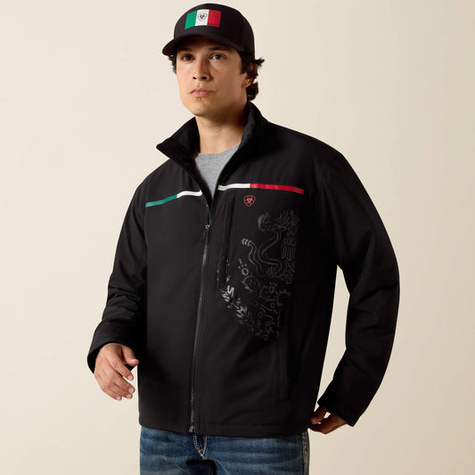Ariat Featured | Men Pioneer Stretchshell Mexico Jacket