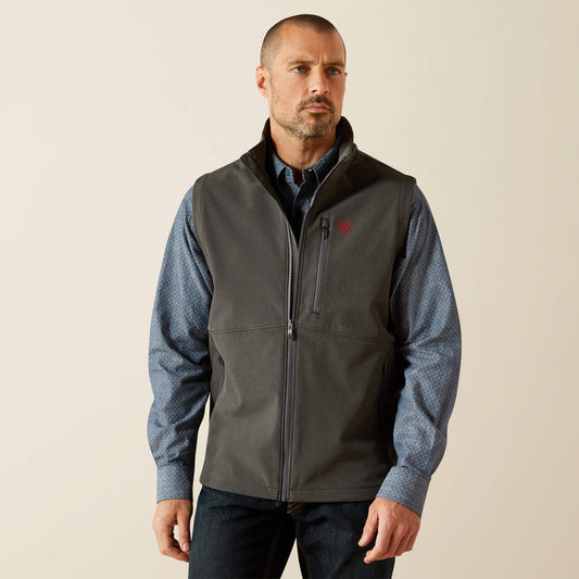 Ariat New | Men Logo Softshell Vest