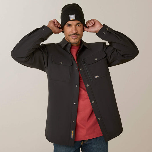 Ariat Premium | Men Rebar DuraStretch Utility Softshell Shirt Jacket
