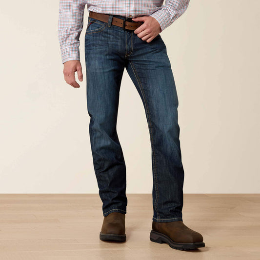 Ariat Premium | Men FR M5 Straight DuraLight Stretch Basic Straight Leg Jean