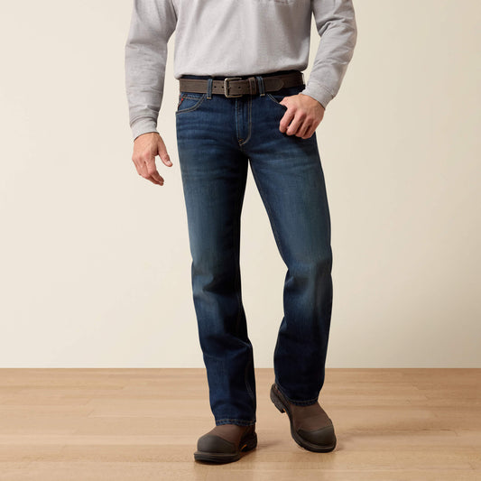 Ariat Featured | Men FR M4 Relaxed Lightweight DuraStretch Boot Cut Jeans
