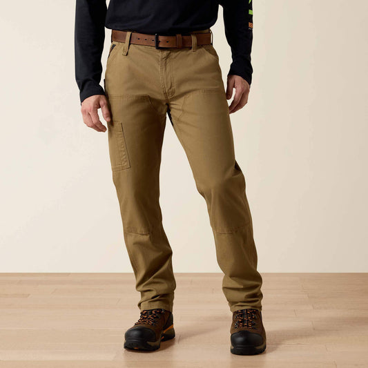 Ariat Popular | Men Rebar M4 Low Rise DuraStretch Made Tough Double Front Stackable Straight Leg Pant