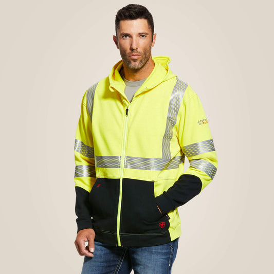 Ariat Premium | Men FR Hi-Vis Full Zip Hoodie