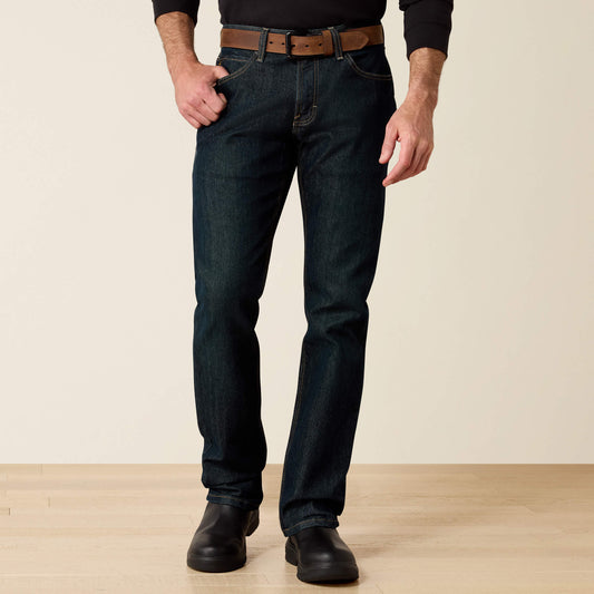 Ariat Popular | Men Rebar M7 Slim DuraStretch Basic Stackable Straight Leg Jean