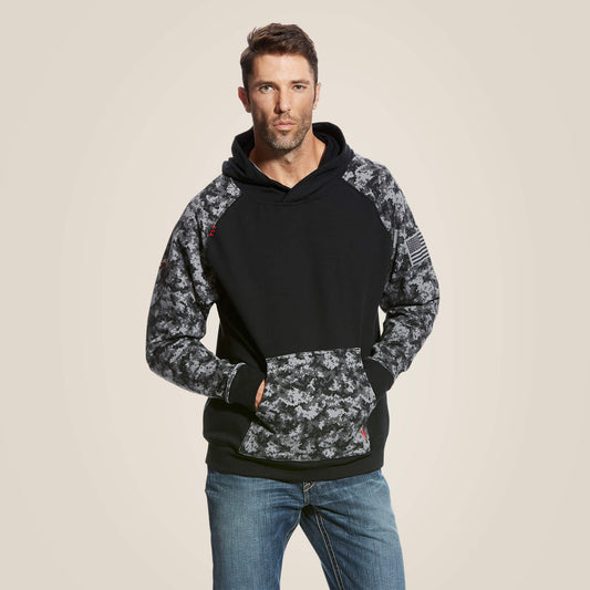 Ariat Best Seller | Men FR DuraStretch Patriot Hoodie