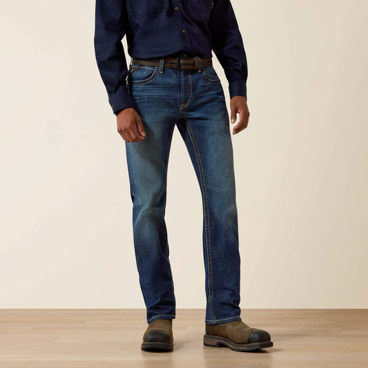Ariat Recommended | Men FR M5 Straight DuraStretch Truckee Stackable Straight Leg Jean