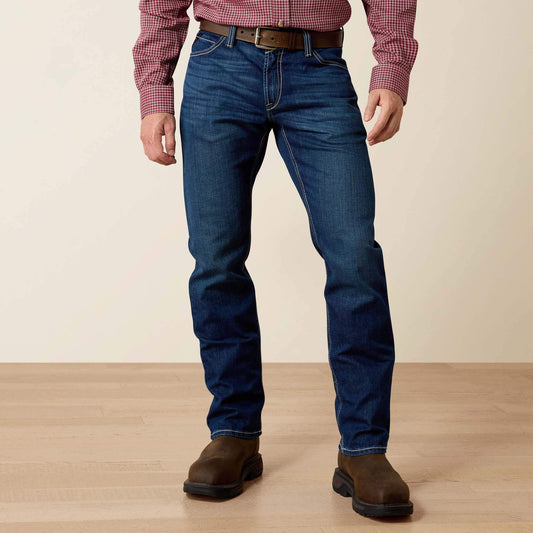 Ariat Premium | Men FR M4 Relaxed DuraStretch Lineup Stackable Straight Leg Jean
