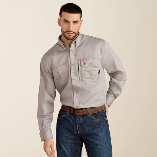 Ariat Featured | Men FR Solid Vent Work Shirt