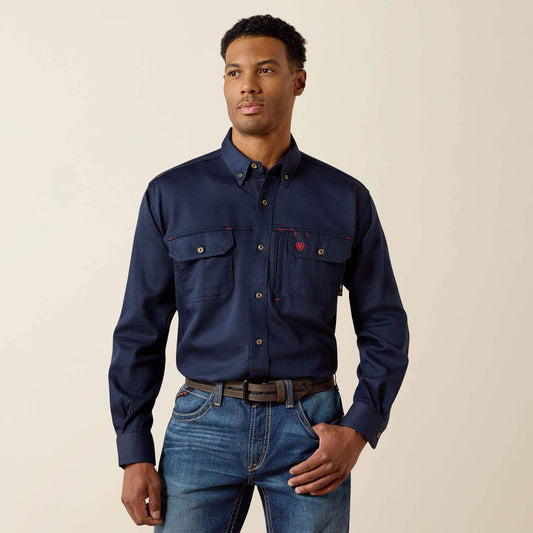 Ariat Exclusive | Men FR Solid Vent Work Shirt