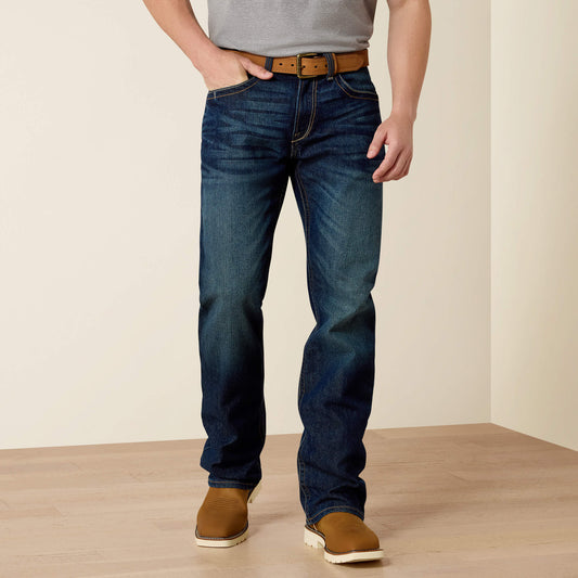 Ariat Premium | Men Rebar M4 Low Rise DuraStretch Edge Boot Cut Jean