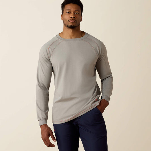 Ariat Best Seller | Men FR Work Crew T-Shirt
