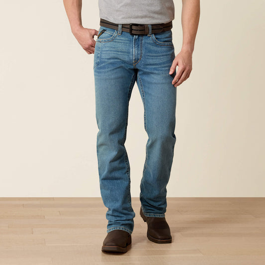Ariat Recommended | Men Rebar M4 Low Rise DuraStretch Edge Boot Cut Jean