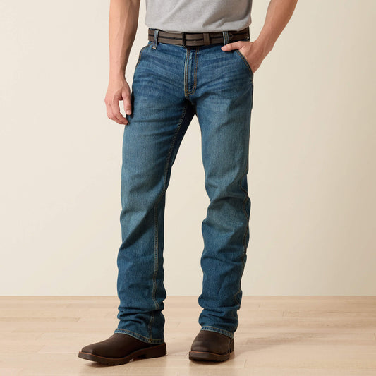 Ariat Popular | Men Rebar M4 Low Rise DuraStretch Workhorse Boot Cut Jean