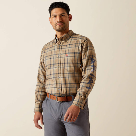 Ariat Popular | Men FR Dean Logo Work Shirt