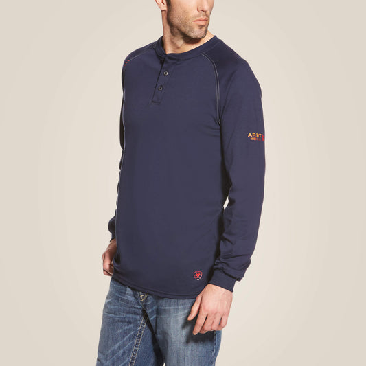 Ariat Trending | Men FR Henley Top