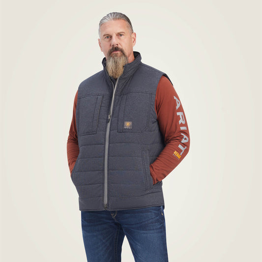 Ariat Premium | Men Rebar Valiant Ripstop Insulated Vest