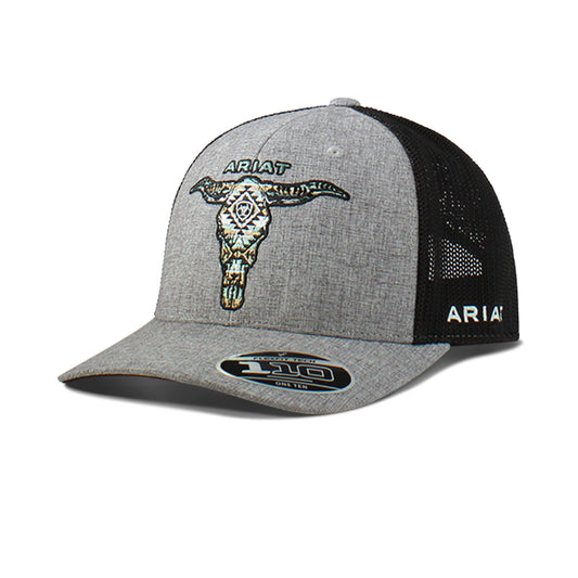 Ariat Premium | Men Southwest Embroidered Skull Cap