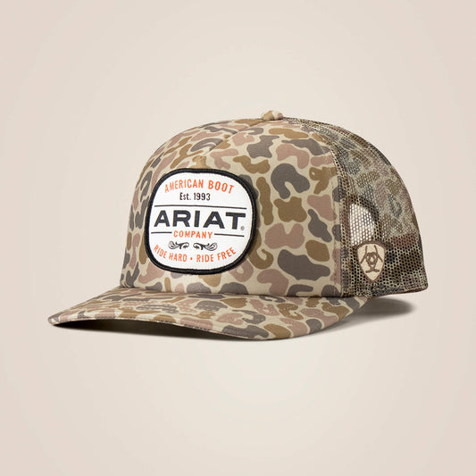 Ariat Recommended | Men Logo Camo Cap