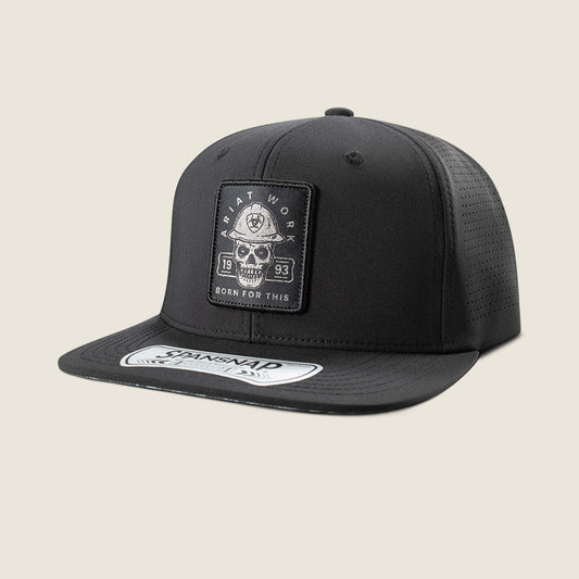 Ariat Trending | Men Work Roughneck Reflective Patch Snapback Cap